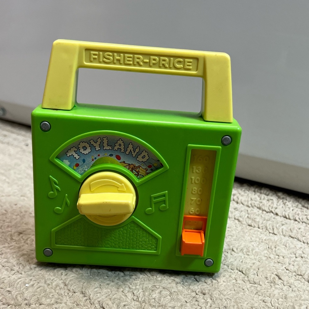 Vintage Fisher-Price Toyland Music Box